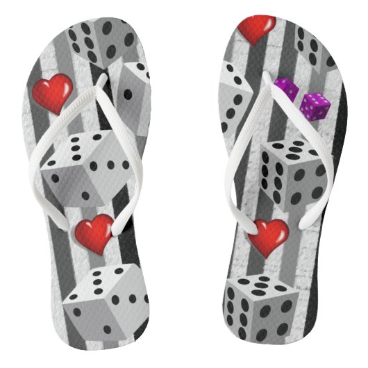 Flip Flops Dice Badesandalen (Fußbett)