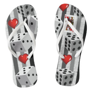 Flip Flops Dice Badesandalen