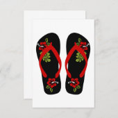 Flip Flops-Einladungen Einladung (Vorne/Hinten)
