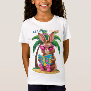 🐰👓📖 Flip-Flops & Fiktion – Bunny Edition T-Shirt