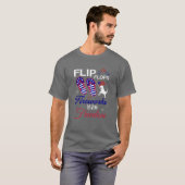 Flip Flops Fireworks and Freedom American Flag 4. T-Shirt (Vorne ganz)