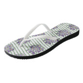 Flip Flops floral Badesandalen (Schrägansicht)