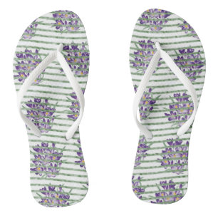 Flip Flops floral Badesandalen