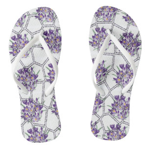 Flip Flops floral Badesandalen