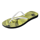 Flip Flops floral Badesandalen (Schrägansicht)
