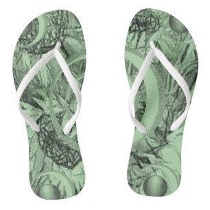 Flip Flops floral Badesandalen