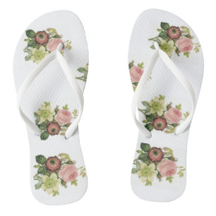 Flip Flops floral Badesandalen