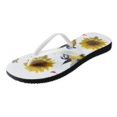 Flip Flops floral Badesandalen (Schrägansicht)