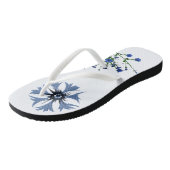 Flip Flops floral Badesandalen (Schrägansicht)