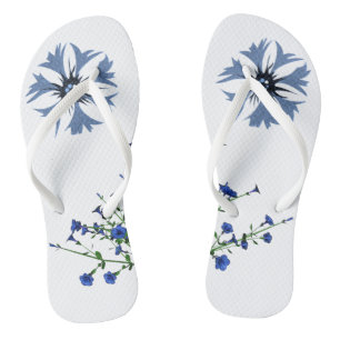 Flip Flops floral Badesandalen