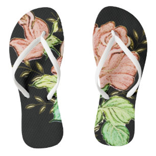 Flip Flops floral Badesandalen