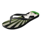 Flip Flops für Fußball-Design Badesandalen (Schrägansicht)