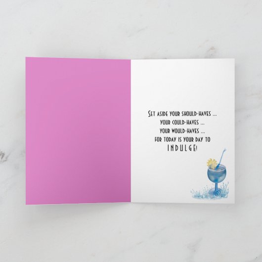 Flip Flops Geburtstag Karte (Innenseite)