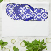 Flip Flops Geschirrtuch (Gefaltet)