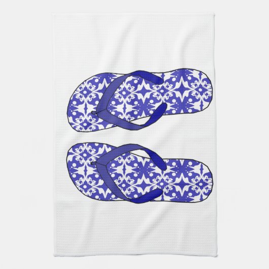 Flip Flops Geschirrtuch (Vertikal)