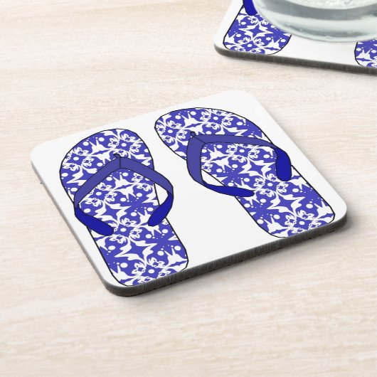 Flip Flops Getränkeuntersetzer (Linke Seite)