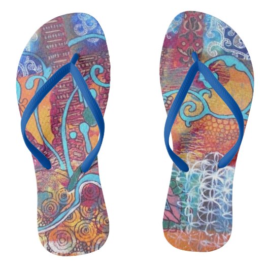 Flip Flops "Happy Day" Badesandalen (Fußbett)