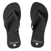 Flip-Flops - Herz-Fab-Bridesmaid Badesandalen (Fußbett)