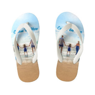 Flip Flops Ihres Foto Kids mit benutzerdefiniertem Kinderbadesandalen