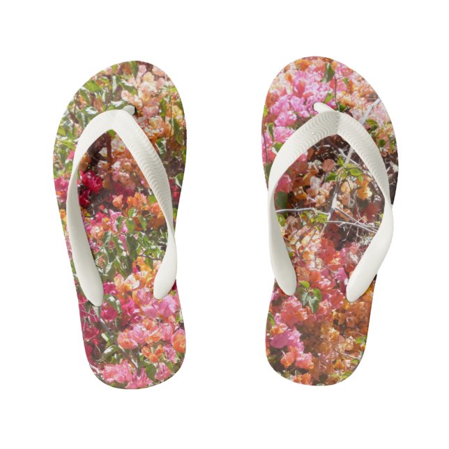 Flip Flops Kids, Bougainvillea Kinderbadesandalen (Fußbett)