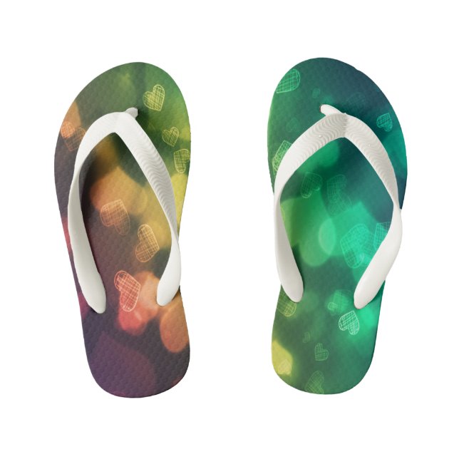 Flip Flops, Kinder/Herzen Kinderbadesandalen (Fußbett)