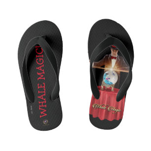 Flip Flops Kinder WALE MAGIC! Kinderbadesandalen