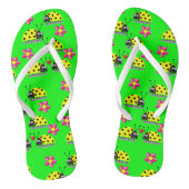Flip Flops Ladybug Badesandalen (Fußbett)