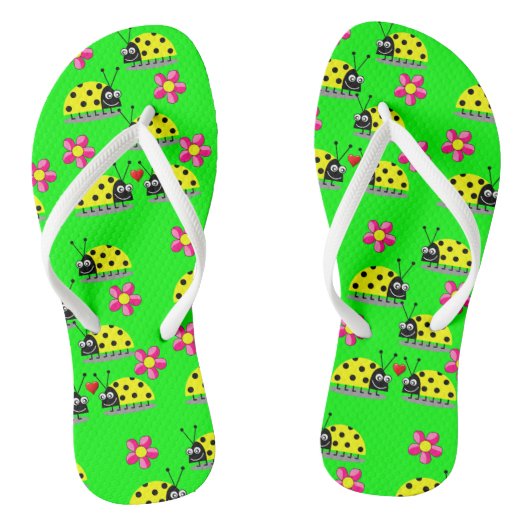 Flip Flops Ladybug Badesandalen (Fußbett)