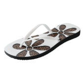 Flip Flops Leopard Badesandalen (Schrägansicht)
