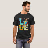 Flip Flops Liebe Chihuahua Dog Summer Vibes Beach T-Shirt (Vorne ganz)