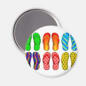 Flip Flops Magnet (Vorderseite/Rückseite)