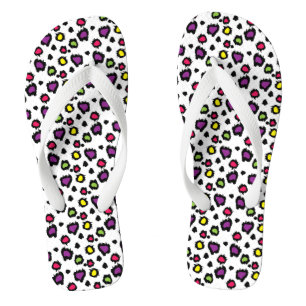 Flip Flops/mehrfarbige Tierdrucke Badesandalen