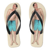 Flip Flops - mit winzigen Typ Badesandalen (Fußbett)