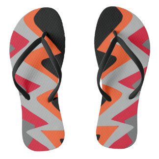 Flip Flops mit Zickzackmuster Badesandalen