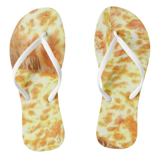 Flip Flops Pizza Badesandalen (Fußbett)