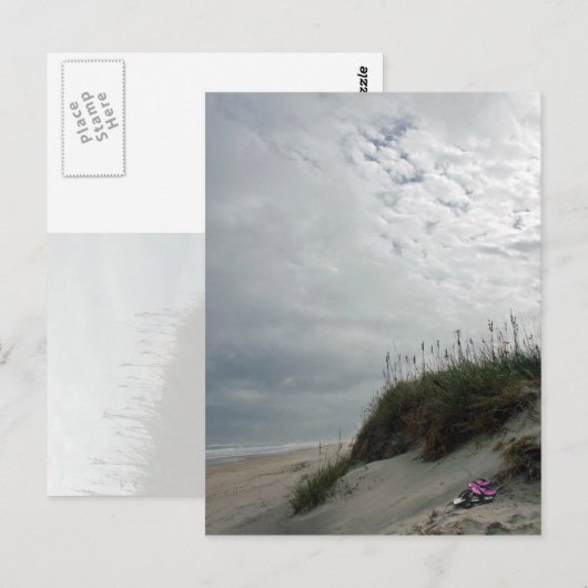 Flip Flops Postkarte (Vorne/Hinten)