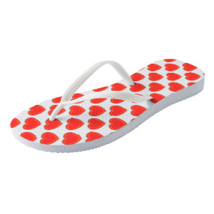 Flip Flops - Red Hearts Badesandalen