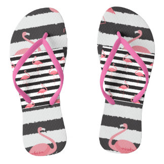Flip Flops, rosa Flamingo Badesandalen