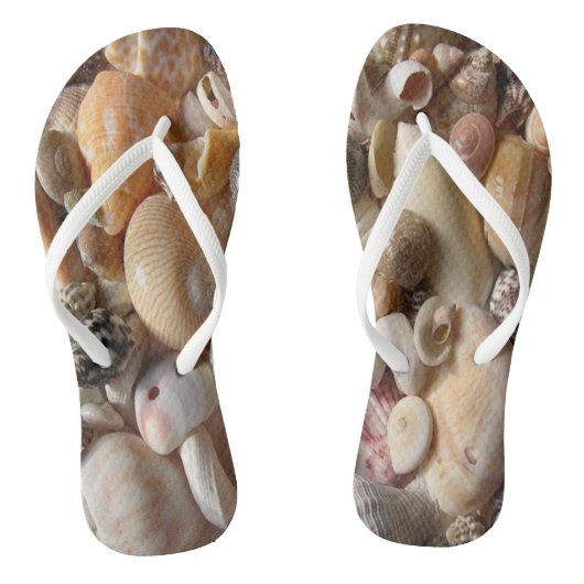 Flip Flops Seashell Badesandalen (Fußbett)