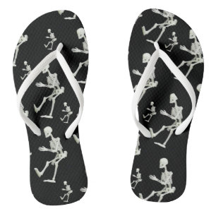 Flip Flops Skelett Badesandalen
