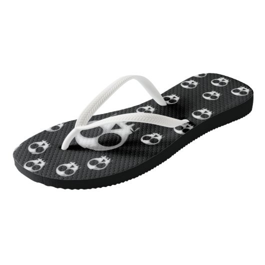 Flip Flops Skull Badesandalen (Schrägansicht)
