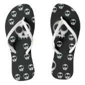 Flip Flops Skull Badesandalen (Fußbett)