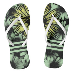Flip Flops Sonnenblume Badesandalen