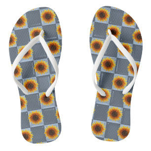 Flip Flops Sonnenblume Badesandalen