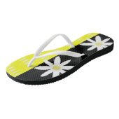 Flip Flops Sonnenblume Badesandalen (Schrägansicht)