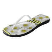 Flip Flops Sonnenblume Badesandalen (Schrägansicht)