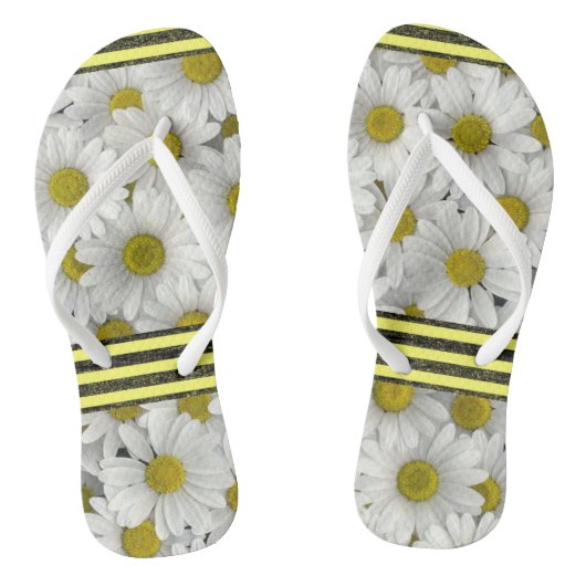 Flip Flops Sonnenblume Badesandalen (Fußbett)