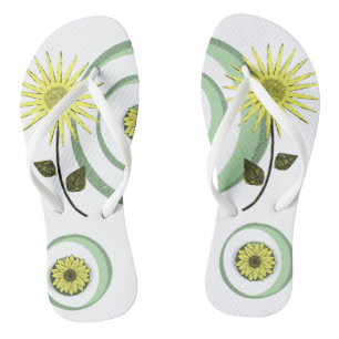 Flip Flops Sonnenblume Badesandalen
