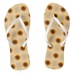 Flip Flops Sonnenblume Badesandalen