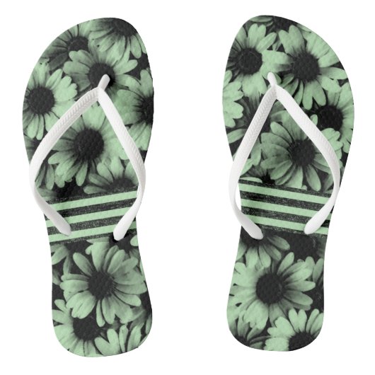 Flip Flops Sonnenblume Badesandalen (Fußbett)